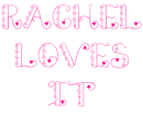 rachel loves it