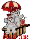 CREDDY BEARS BEACH TIME