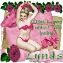 Lynds - hot pink pinup