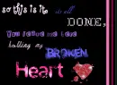 Broken heart