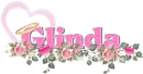 Glinda with hearts and roses