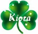 CLOVER WITH NAME KIERA