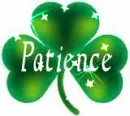 CLOVER WITH NAME PATIENCE