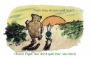 Pooh and Piglet walking