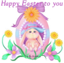 HAPPY EASTER TO YOU
