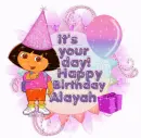 Alayah,Happy Birthday
