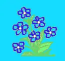 Blue