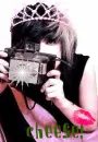 girl with photograph