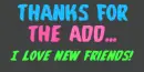 Thanks for the add