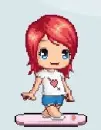 Me on Fantage winking