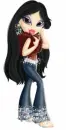 black haired doll