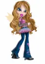 blonde butterflly doll