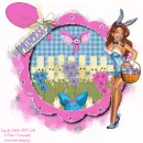 Bunny Woman with Princess name