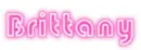 Brittany neon pink