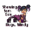Show sum luv pb, Mindy