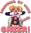 Bringing cheer, Ingrid