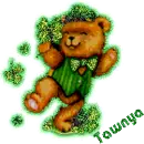St Patty's Day Bear-Tawnya
