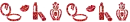makeup divider red