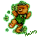 St Patty's Day Bear-Haley