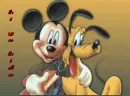Mickey & Pluto