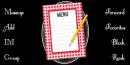 Diner Menu