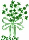 CLOVER WITH NAME DENISE
