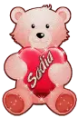 Teddy  with Heart: Sadia