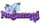 Purple Flower & Butterfly: Nagamani