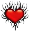 A goth heart