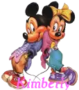 mickey and minnie with name kimberly