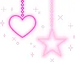 star & heart