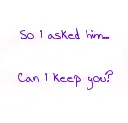 Can I