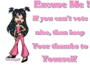 Bratz Girl with Excuse Me