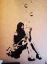 bubble girl