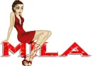pin up girl name-MILA