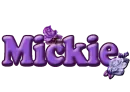 Purple Rose & Bud: Mickie