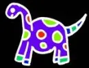 Purple Dino