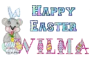 Happy Easter - Wilma
