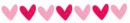 colorful hearts