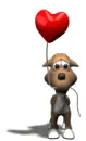 sad dog