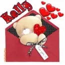 bear in envelope