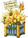 Daffodil Basket Surprise - Its Awesome. I love It.