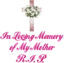 In Loving Memory of My Mother