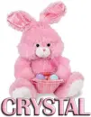 PINK EASTER BUNNY: CRYSTAL