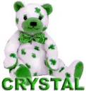 ST. PADDY'S TEDDY: CRYSTAL