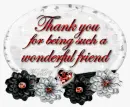 Thank you friend