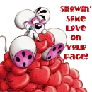 showing some love on your page