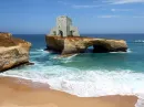 castle in the ocean