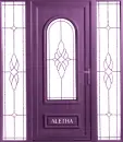 PURPLE FRONT DOOR: ALETHA