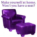 PURPLE CHAIR